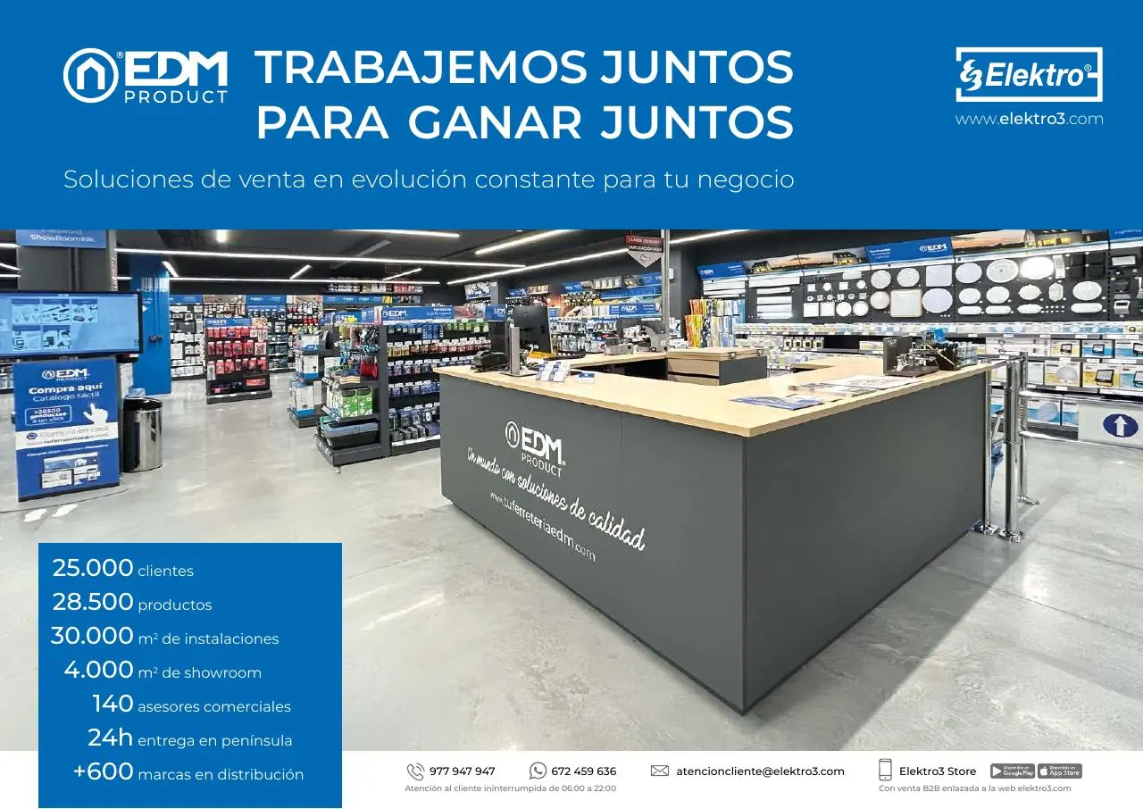 Portada del dossier corporativo de Elektro3
