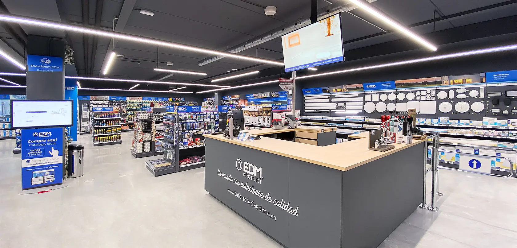 Vista general de la Tienda Demo de Elektro3