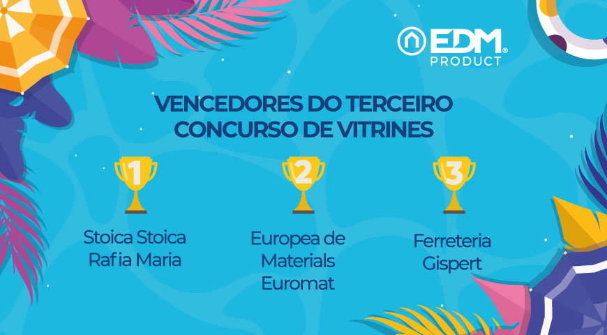 Vencedores do terceiro concurso de vitrines de Elektro3