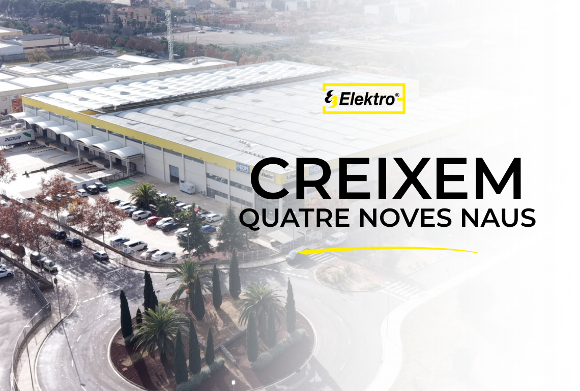 Elektro3 amplia el seu horitzó: 4 noves naus per assolir els 30.000 m² de superfície logística