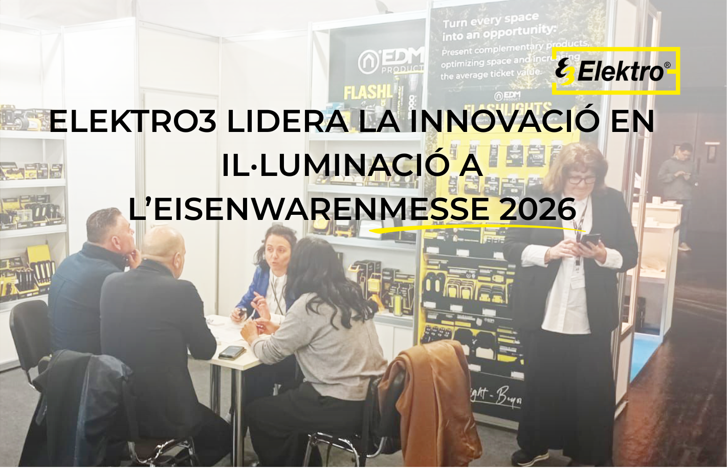 Elektro3 - EDM brilla a l’EISENWARENMESSE 2026