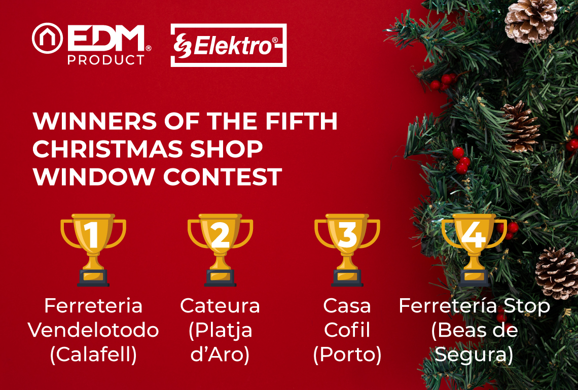 Winners of the Fifth Elektro3 Christmas Window Display Contest