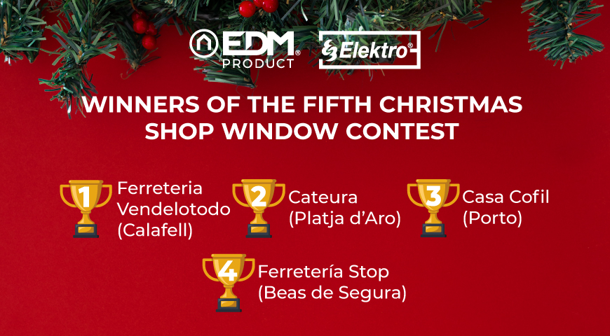 Winners of the Fifth Elektro3 Christmas Window Display Contest