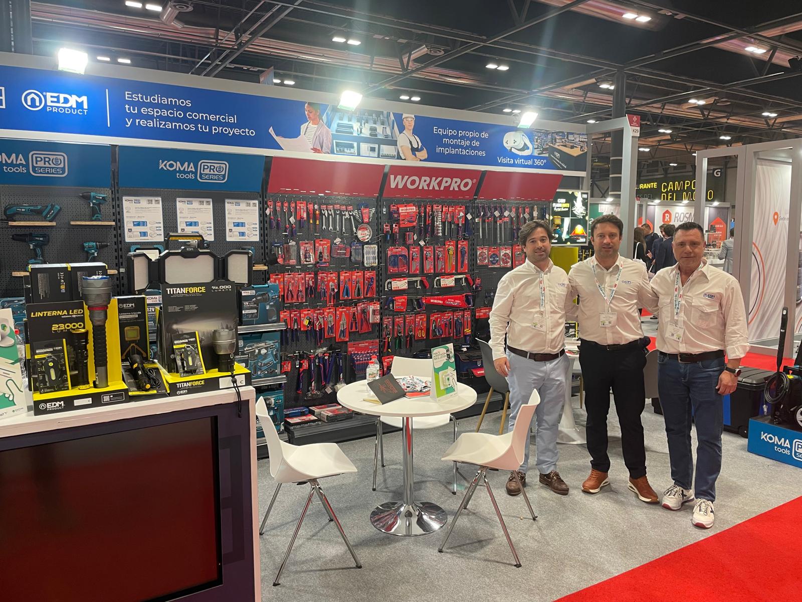 Nossa Equipe de Especialistas da Elektro3 – EDM Lidera a Conexão com a Indústria na MetalMadrid