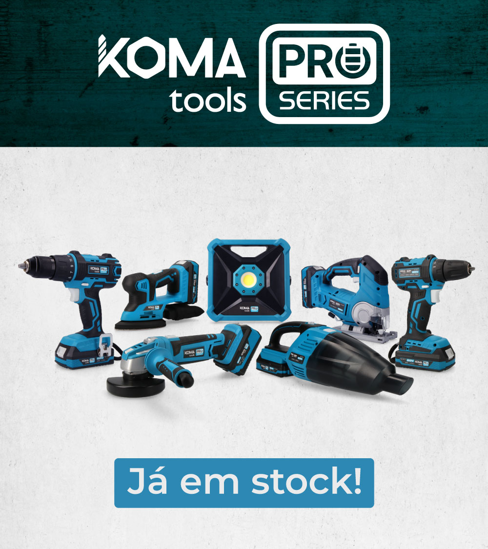 KOMA TOOLS PRO SERIES. Já estão aqui!