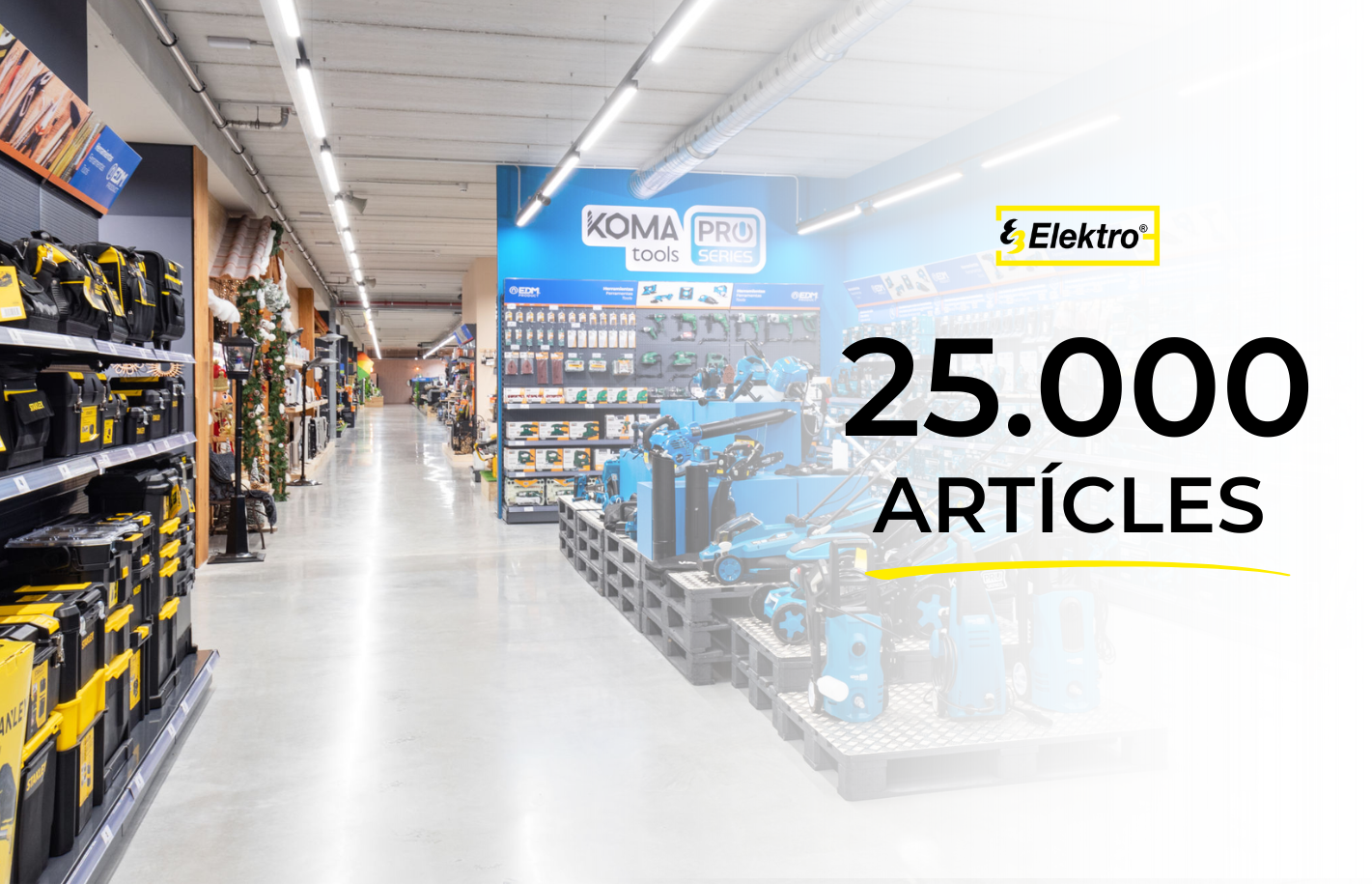 25.000 referències. Més opcions, més servei