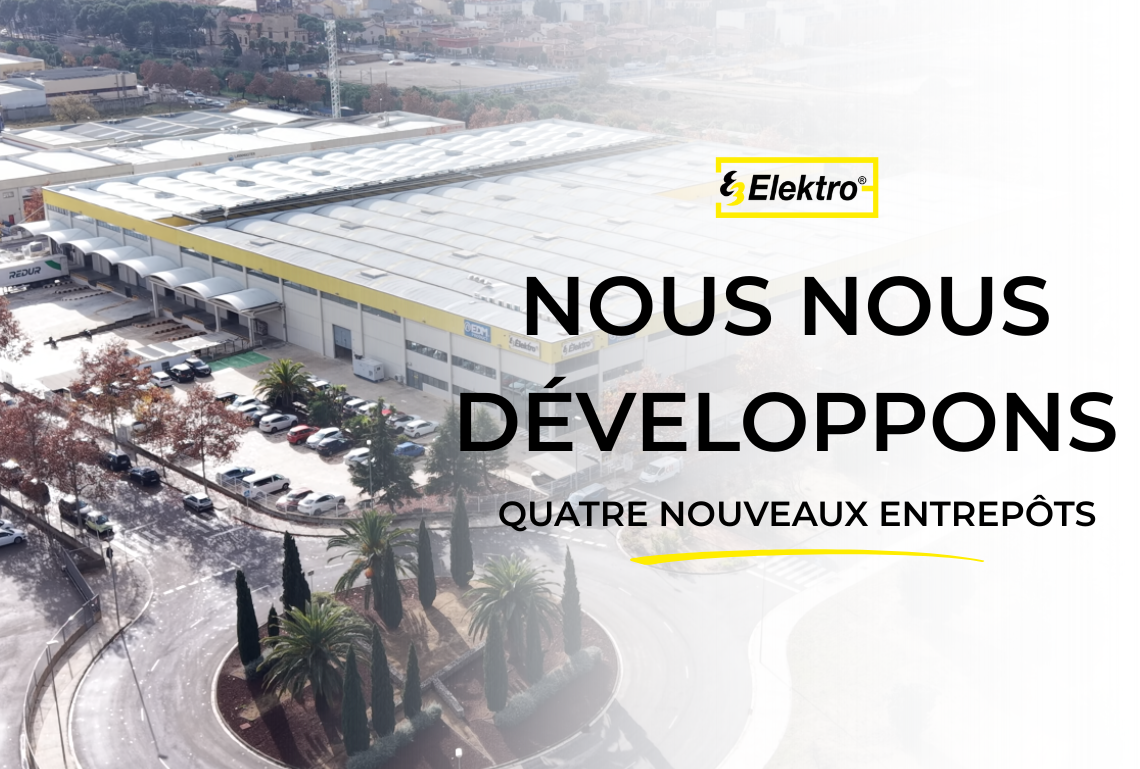 Elektro3 élargit son horizon : 4 nouveaux entrepôts pour atteindre 30 000 m² de surface logistique