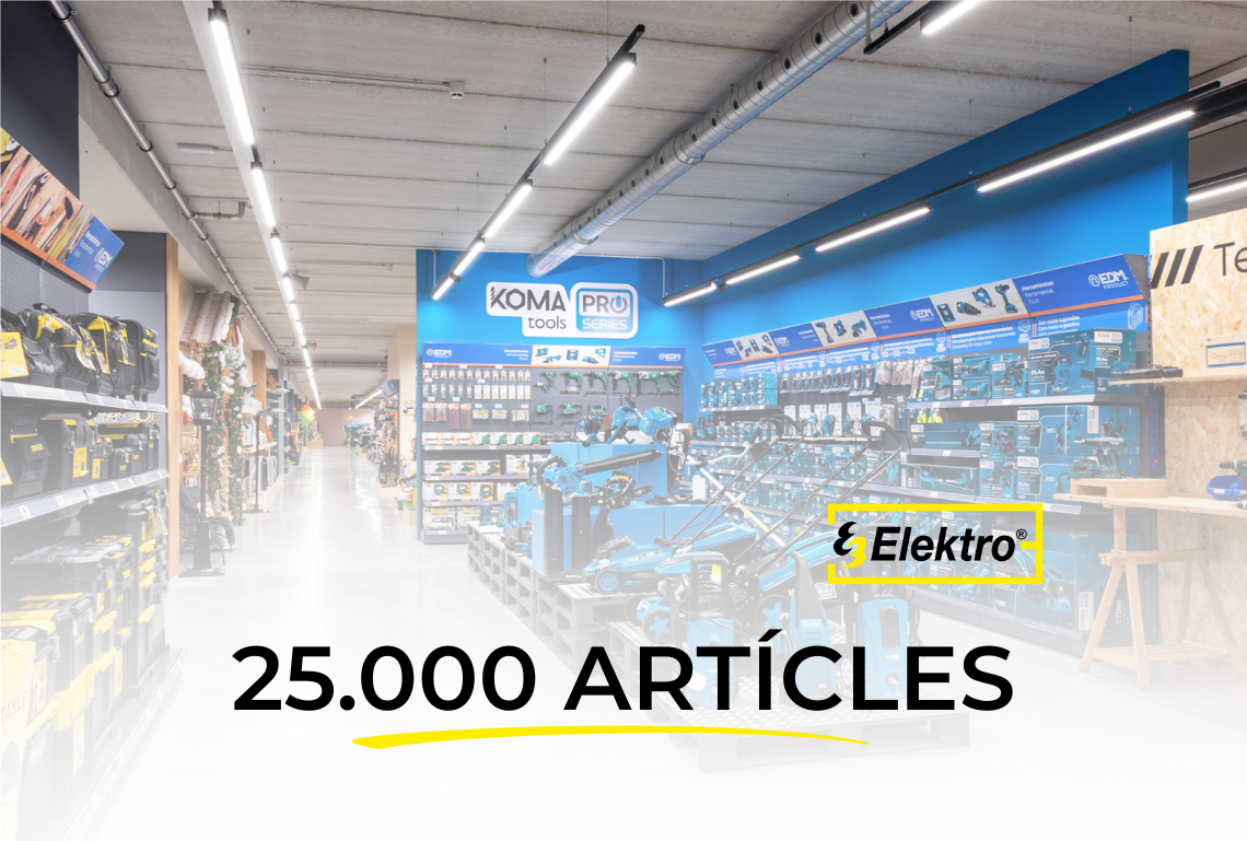 25.000 referències. Més opcions, més servei