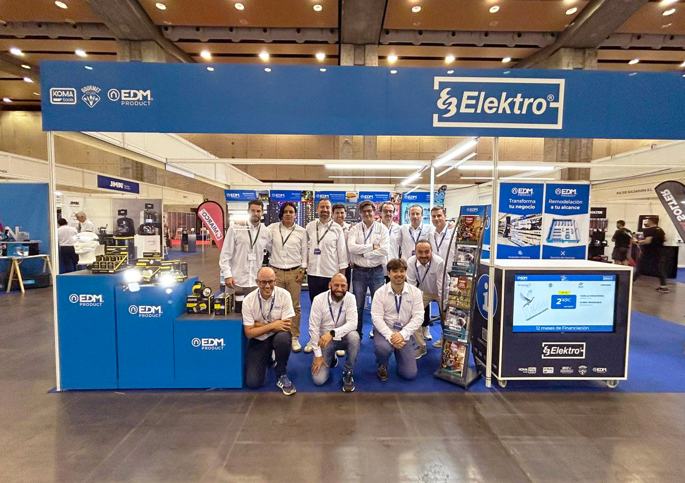 Elektro3 à la Foire Coferdroza de Valence présentant ses nouveautés automne/hiver