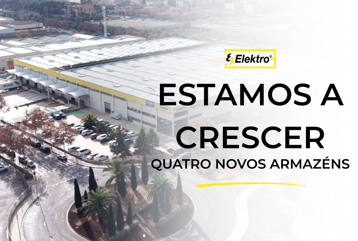 Elektro3 amplia o seu horizonte: 4 novos armazéns para alcançar 30.000 m² de área logística